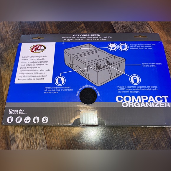 Go Gear Car Compact Organizer Hopkins Perfect Fit For Small Areas - Picture 5 of 6